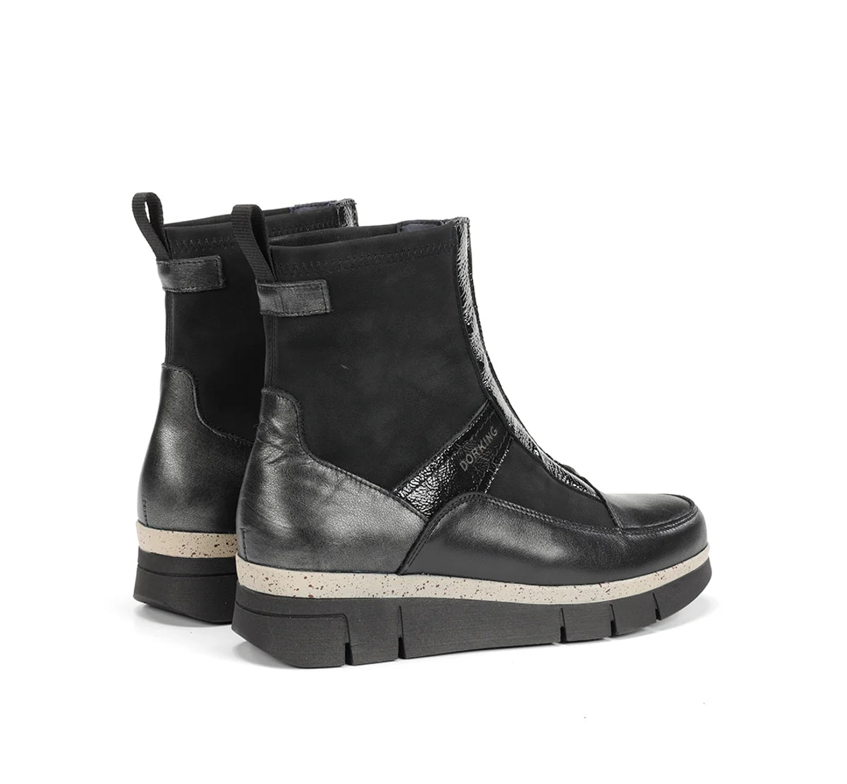 DORKING INDIA NERO - Women Boots - Collective Shoes 