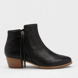 ZIERA VENDAS BLACK NATURAL - Women Boots - Collective Shoes 