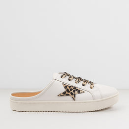ALFIE & EVIE VANGO WHITE BROWN - Women  - Collective Shoes 