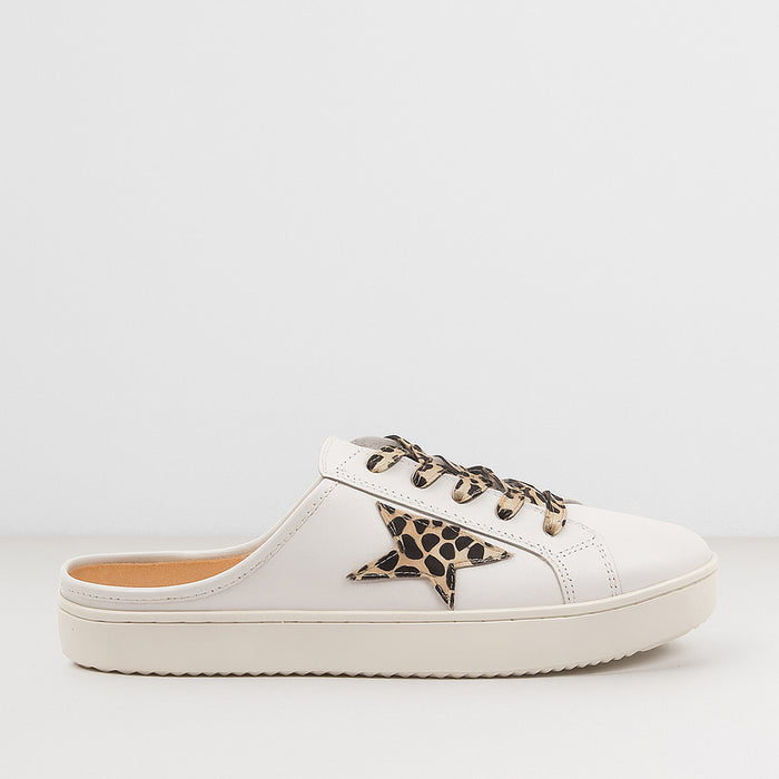 ALFIE & EVIE VANGO WHITE BROWN - Women  - Collective Shoes 