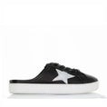 Load image into Gallery viewer, ALFIE & EVIE VANGO BLACK SILVER - Women Flats - Collective Shoes 
