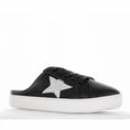 Load image into Gallery viewer, ALFIE & EVIE VANGO BLACK SILVER - Women Flats - Collective Shoes 
