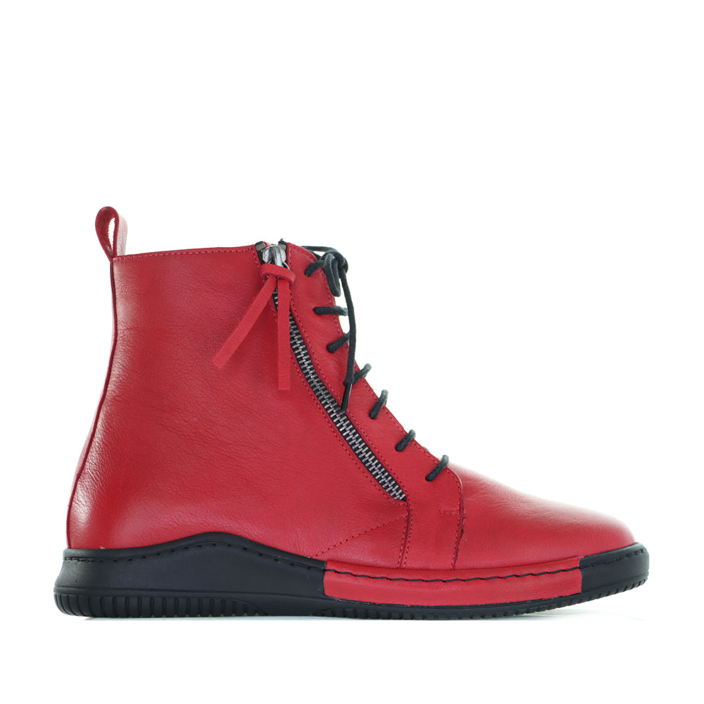 LE SANSA VINO RED - Women BOOTS - Collective Shoes 