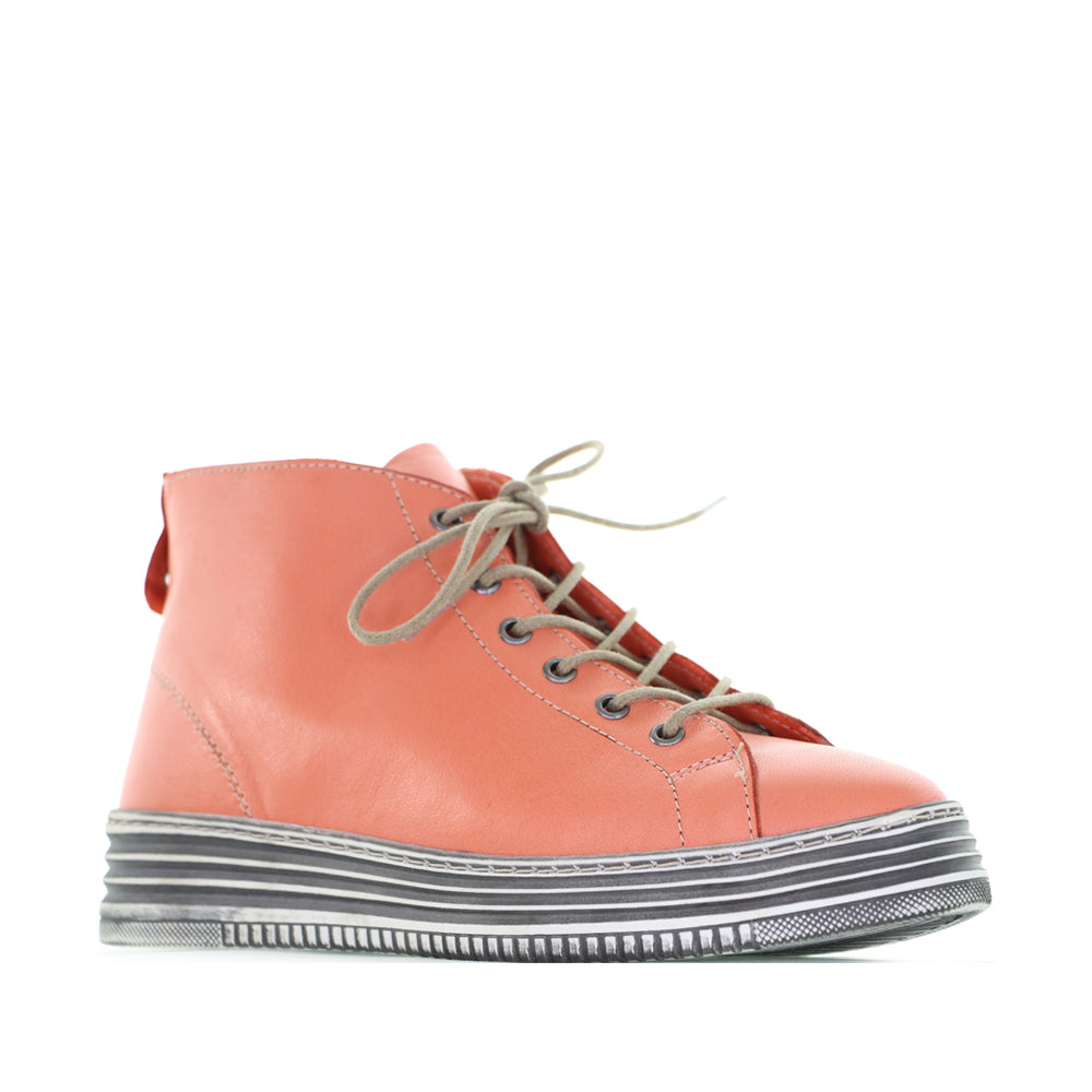 LE SANSA VIVID ORANGE - Women Boots - Collective Shoes 