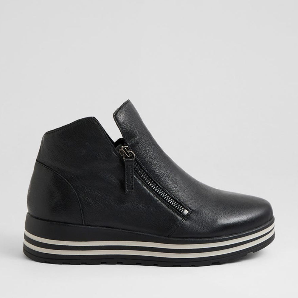 ZIERA VIAMMA BLACK - Women Boots - Collective Shoes 
