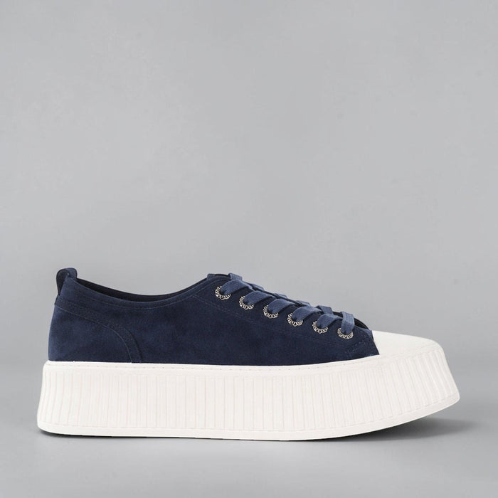 MINX VOLT NAVY SUEDE - Women Sneakers - Collective Shoes 