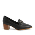 Load image into Gallery viewer, ZIERA VOLTA BLACK NATURAL - Women Heels - Collective Shoes 
