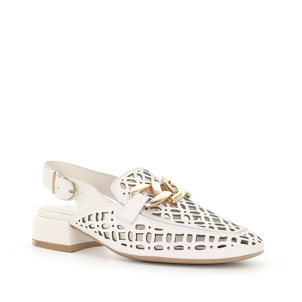 DJANGO & JULIETTE VOOPER IVORY - Women Sandals - Collective Shoes 