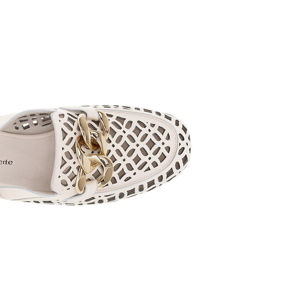 DJANGO & JULIETTE VOOPER IVORY - Women Sandals - Collective Shoes 