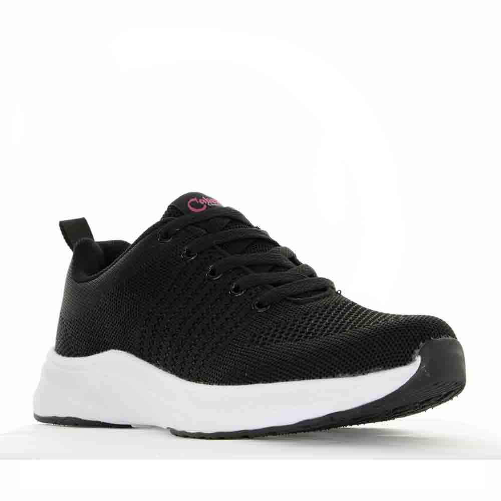 CABELLO WALKER BLACK WHITE SOLE - Women sneakers - Collective Shoes 