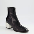 Load image into Gallery viewer, DJANGO & JULIETTE WARONI BLACK IVORY PATENT - Women Boots - Collective Shoes 
