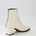Load image into Gallery viewer, DJANGO & JULIETTE WARONI BLACK IVORY PATENT - Women Boots - Collective Shoes 

