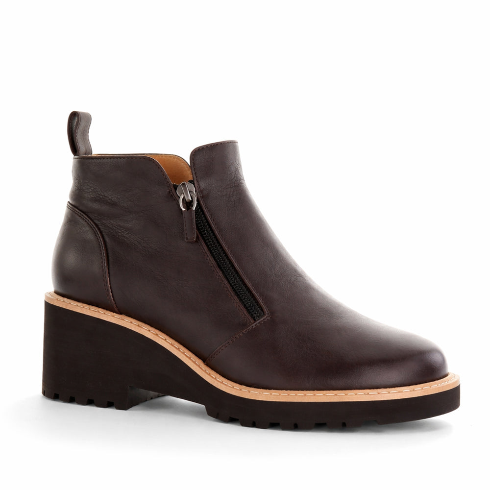 HUSH PUPPIES WHITNEY GROUND COFFEE - Women Boots - Collective Shoes 