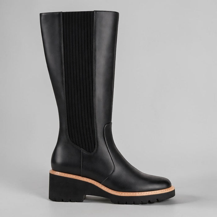 HUSH PUPPIES WELLA BLACK - Women High Boots - Collective Shoes 