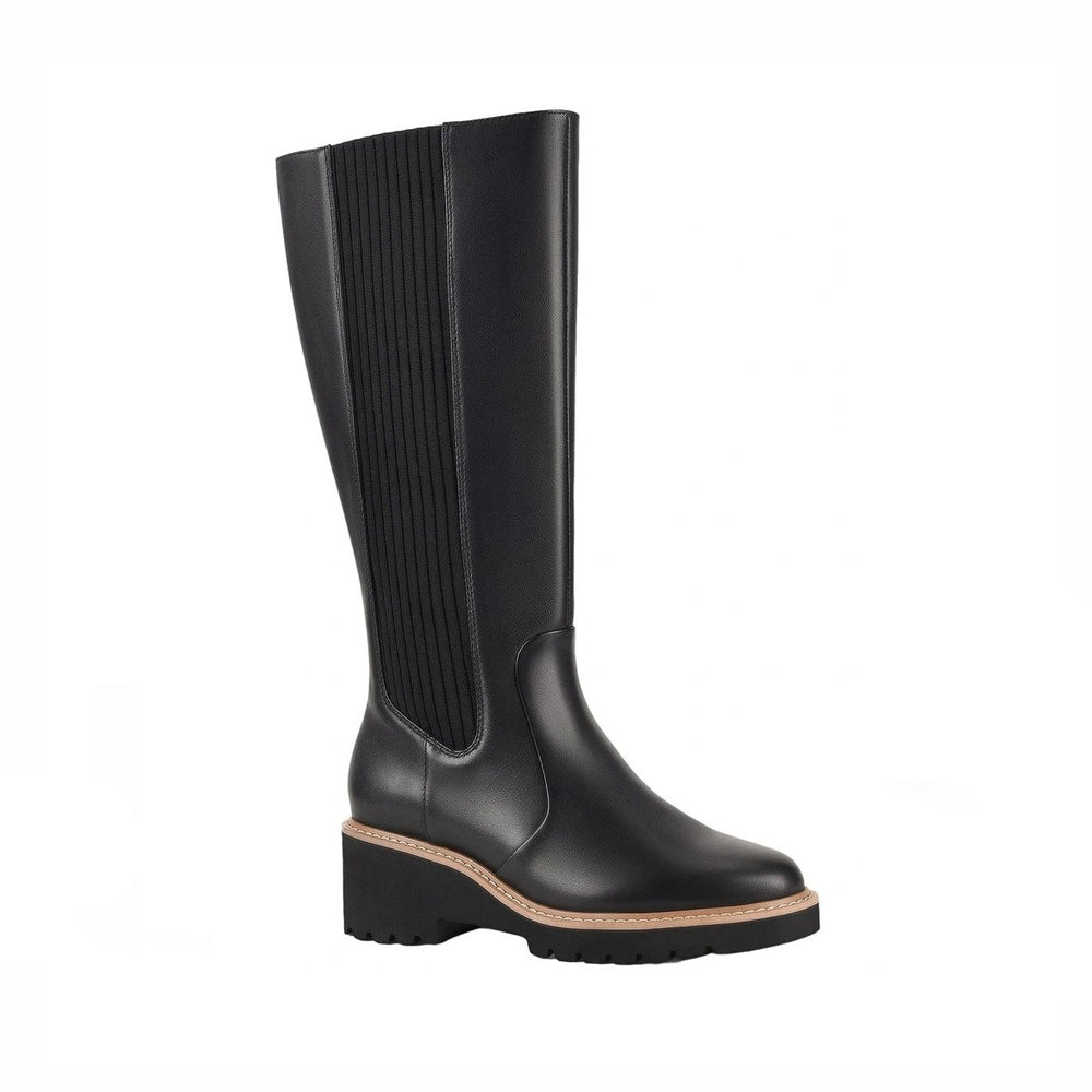 HUSH PUPPIES WELLA BLACK - Women High Boots - Collective Shoes 