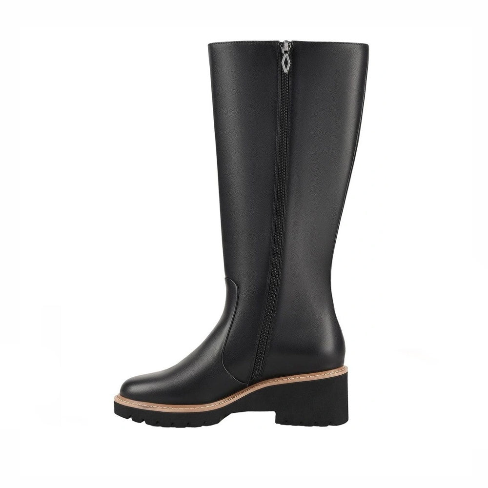 HUSH PUPPIES WELLA BLACK - Women High Boots - Collective Shoes 