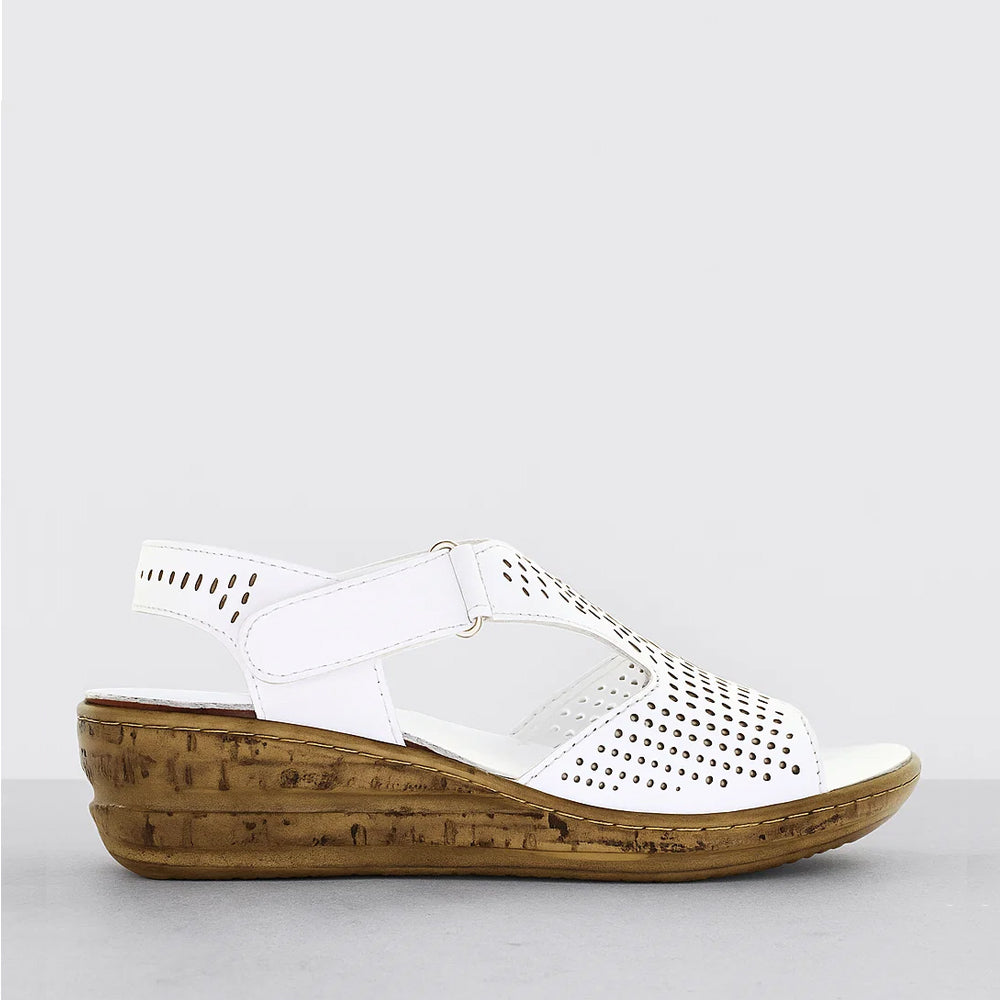 CABELLO RE2640 WHITE - Women Sandals - Collective Shoes 