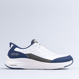 SKECHERS VAPOR FORM WHITE NAVY - Women Sneakers - Collective Shoes 