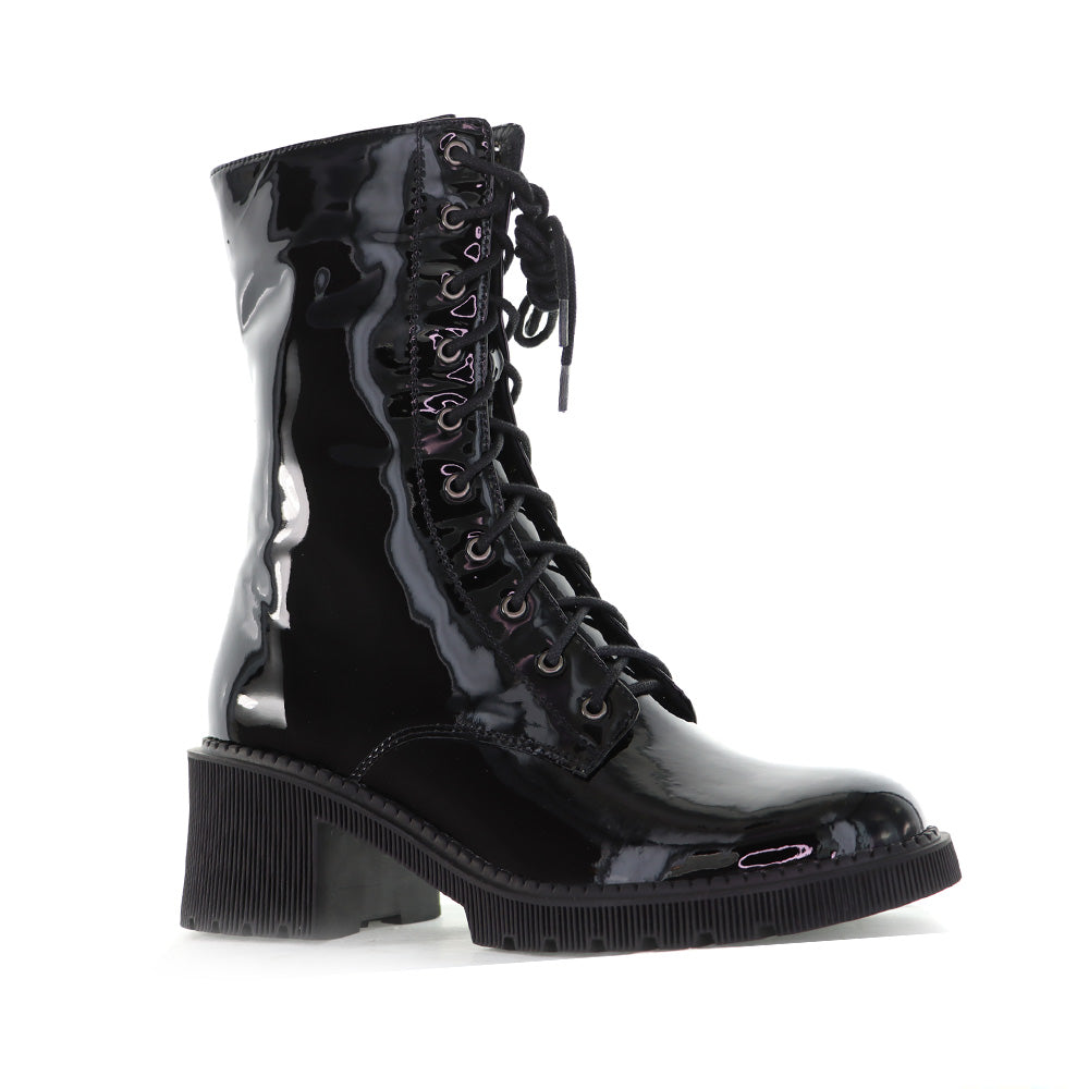 DJANGO & JULIETTE ZACK BLACK PATENT