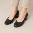 Load image into Gallery viewer, ZIERA ELECTRA BLACK - Women Heels - Collective Shoes 
