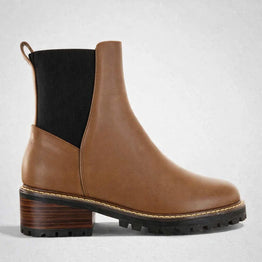 LE SANSA ZINA COGNAC - Women Boots - Collective Shoes 