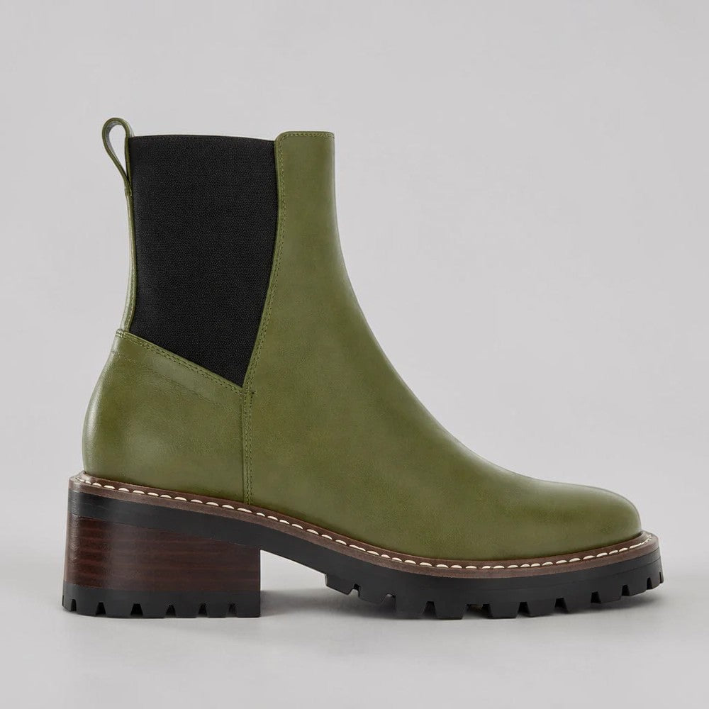 LE SANSA ZINA OLIVE - Women Boots - Collective Shoes 