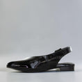 Load image into Gallery viewer, NAKED ARCHES ZODIAC BLACK PATENT - Women Sandals - Collective Shoes 
