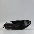Load image into Gallery viewer, NAKED ARCHES ZODIAC BLACK PATENT - Women Sandals - Collective Shoes 
