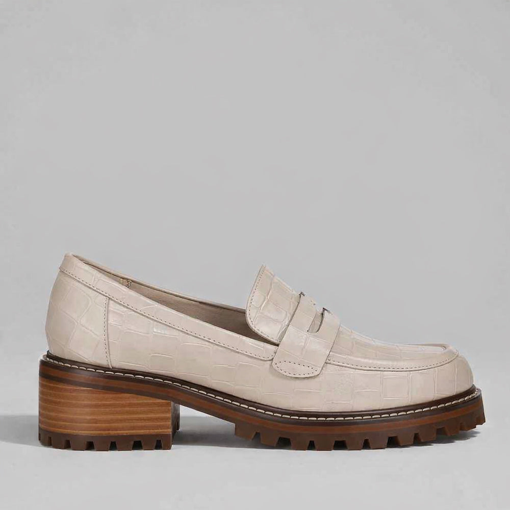 LE SANSA ZOEY BONE CR - Women Loafers - Collective Shoes 