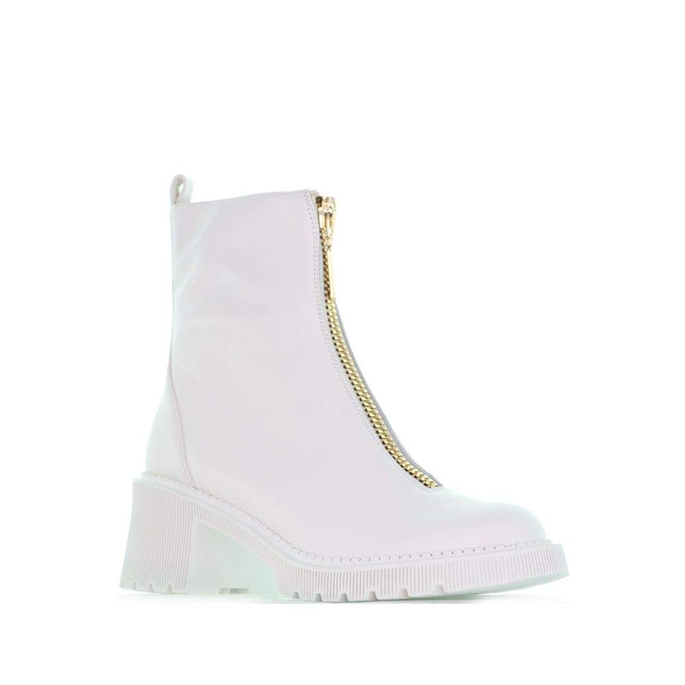 DJANGO & JULIETTE ZOSIA WHITE - Women Boots - Collective Shoes 
