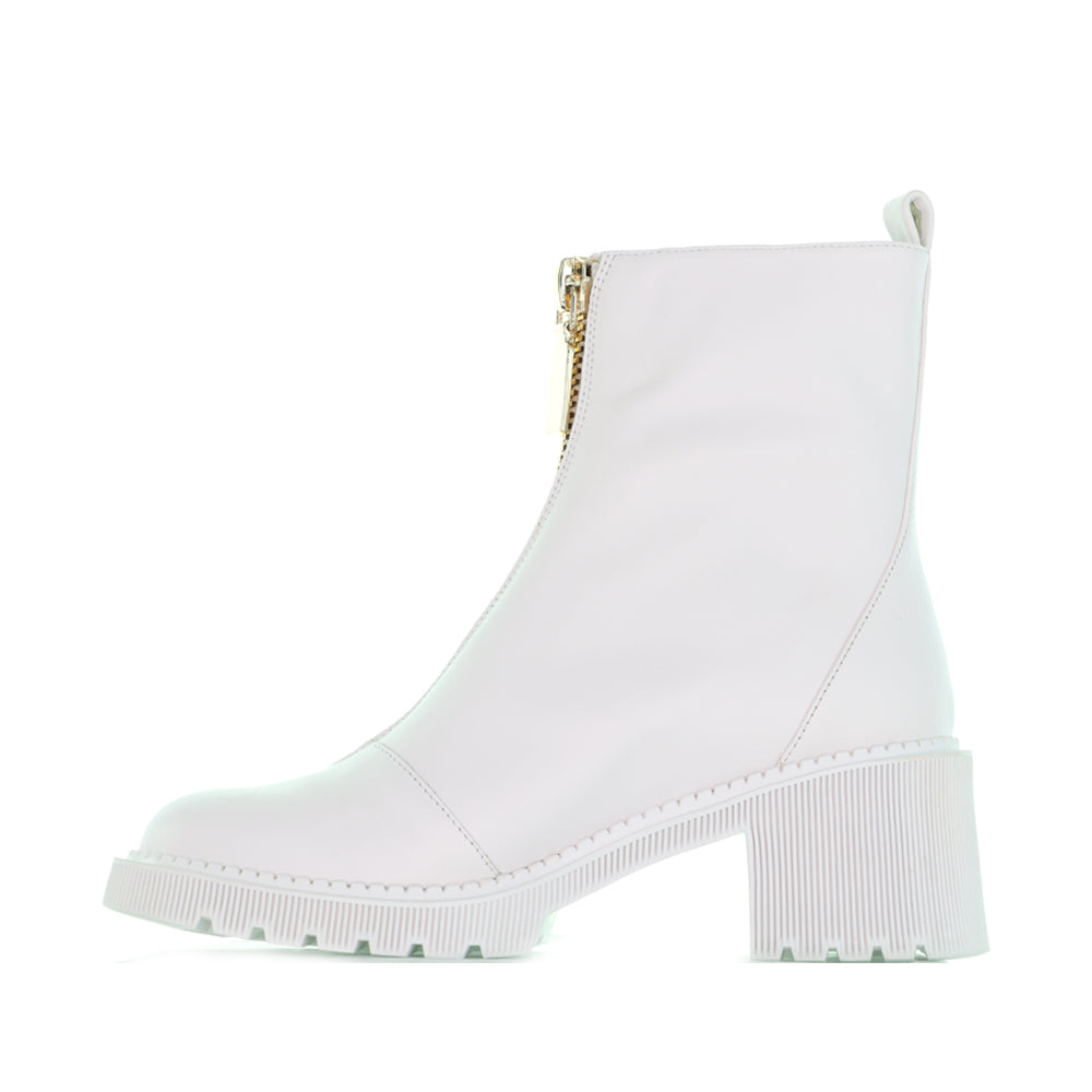 DJANGO & JULIETTE ZOSIA WHITE - Women Boots - Collective Shoes 