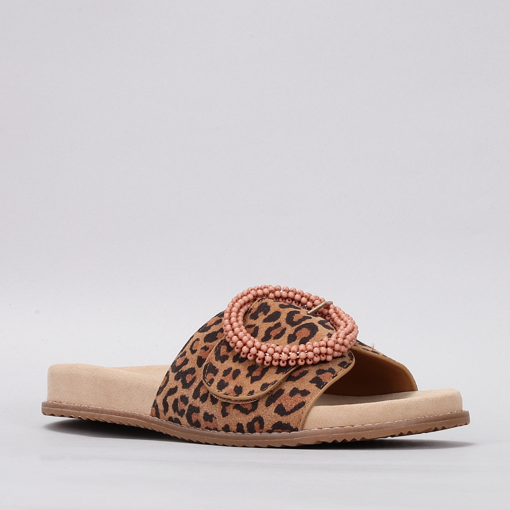 NAKED ARCHES ZOYA LEO PRINT - Women Slip On - Collective Shoes 
