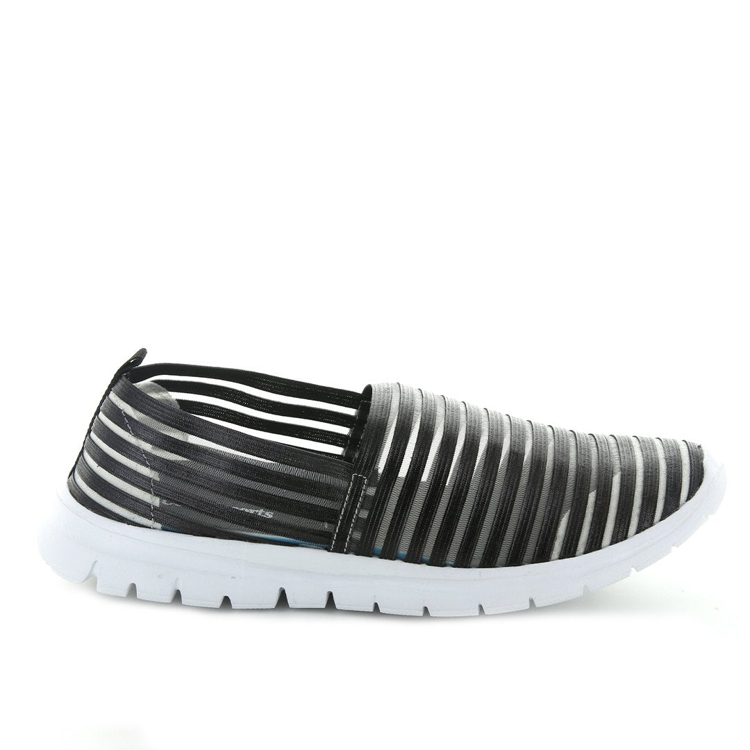 CC RESORTS NILE BLACK METALLIC - Collective Shoes 