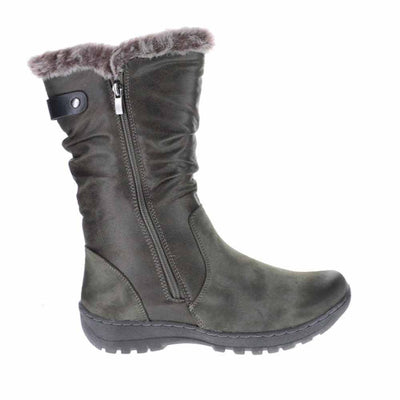 CC RESORTS GOOSE OLIVE - Women Boots - Collective Shoes 