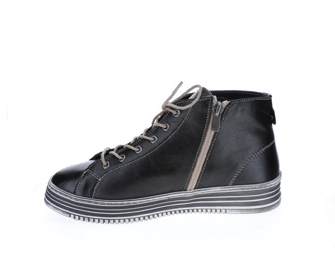 LESANSA VIVID BLACK - Women Boots - Collective Shoes 