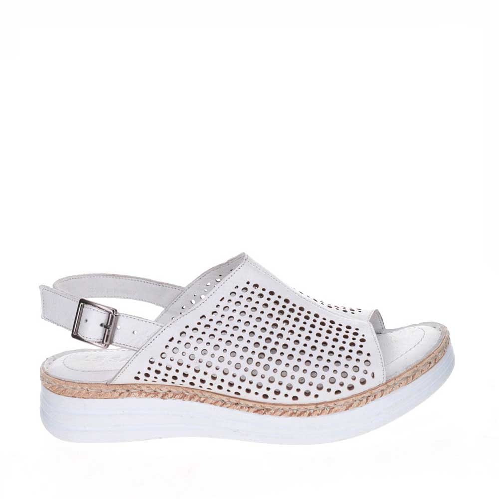 LESANSA HOST WHITE Women Sandals - Zeke Collection NZ