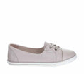 Load image into Gallery viewer, LE SANSA KELLY SILVER GREY - Le Sansa Women Slip-ons - Collective Shoes 
