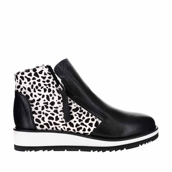 LESANSA STORM BLACK SNOW PONY - Women Boots - Collective Shoes 