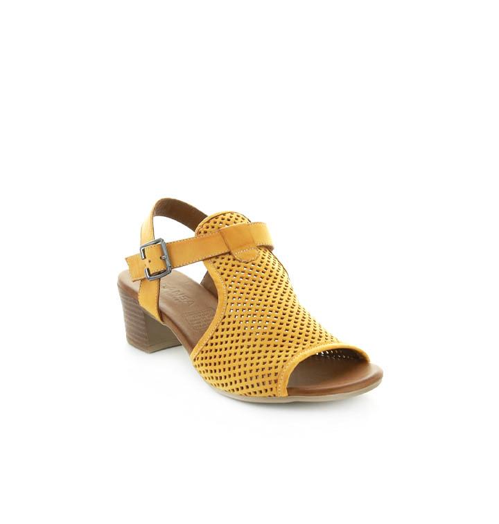 LE SANSA Lyra Mustard - Collective Shoes 