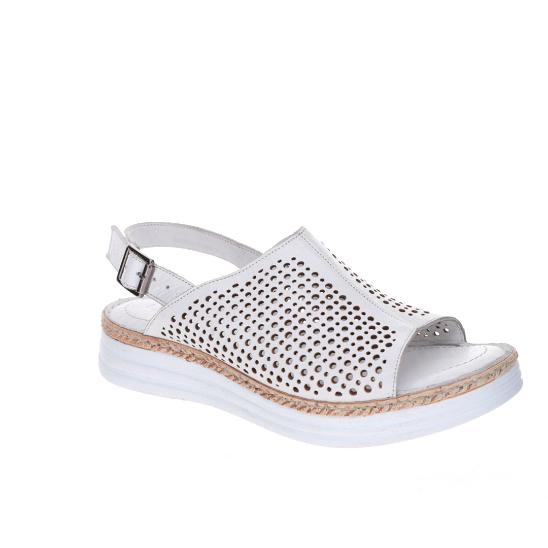 LESANSA HOST WHITE Women Sandals - Zeke Collection NZ