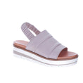 Load image into Gallery viewer, LESANSA HAZEL SILVER GREY Women Sandals - Zeke Collection
