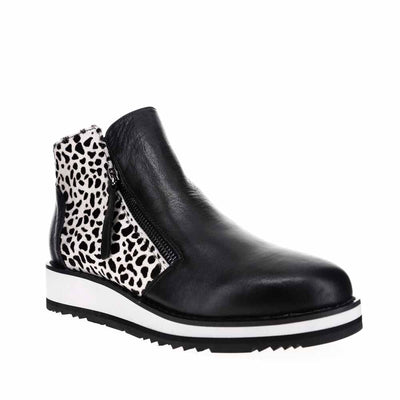 LESANSA STORM BLACK SNOW PONY - Women Boots - Collective Shoes 