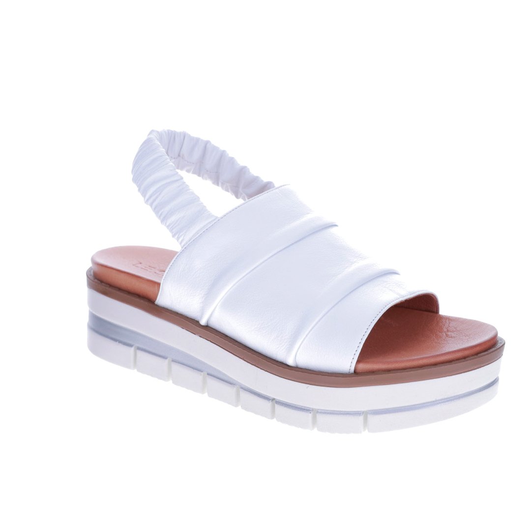 LESANSA HAZEL WHITE Women Sandals - Zeke Collection