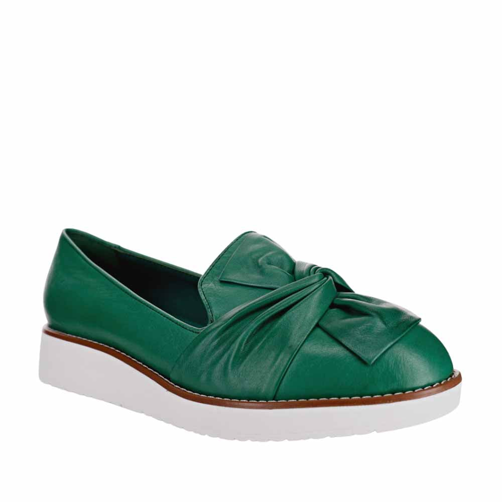 LESANSA ROSIE PINE - Women Slip-ons - Collective Shoes 