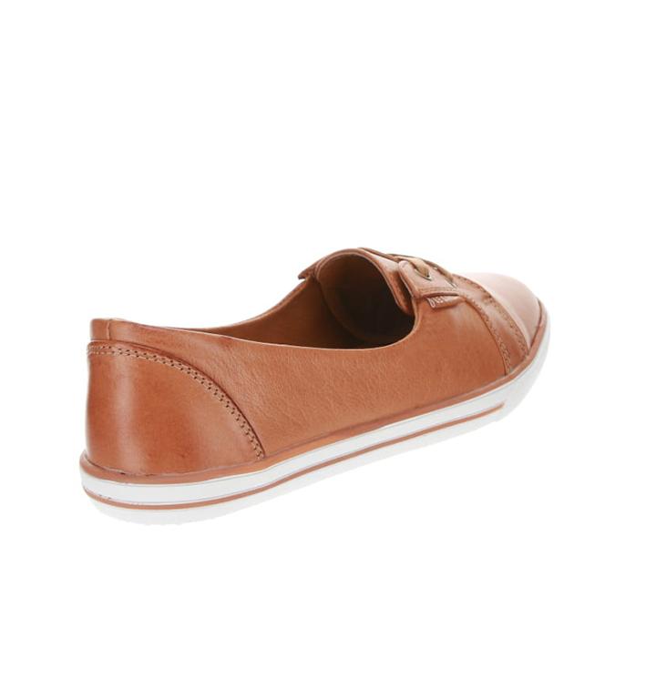 LE SANSA KELLY TAN - Le Sansa Women Slip-ons - Collective Shoes 