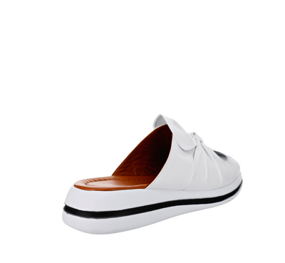 Lesansa Salsa White - Women Flats - Collective Shoes 