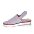 Load image into Gallery viewer, LESANSA HAZEL SILVER GREY Women Sandals - Zeke Collection

