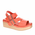 Load image into Gallery viewer, LESANSA TRI ORANGE - Women Sandals - Collective Shoes 
