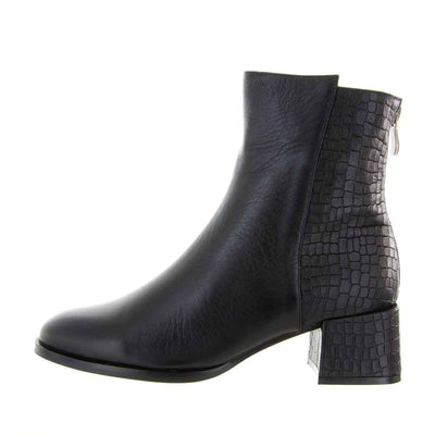 BRESLEY AGAVE BLACK MIX - Women Boots - Collective Shoes 