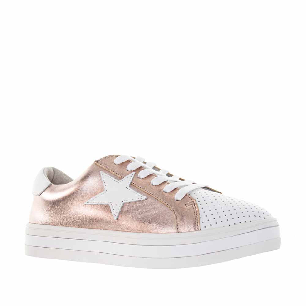 ALFIE & EVIE PIXIE WHITE ROSEGOLD - Alfie & Evie Women sneakers - Collective Shoes 
